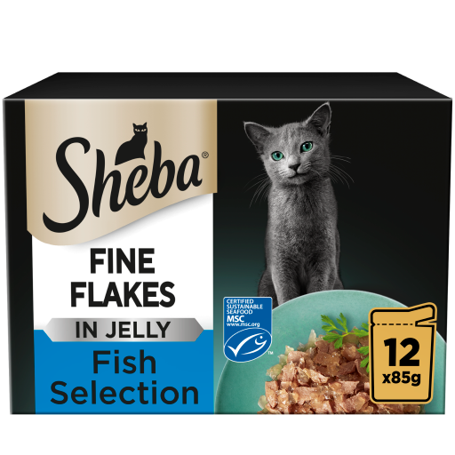 Sheba Classics Adult Cat Food Tray with Chicken in Terrine 85g
