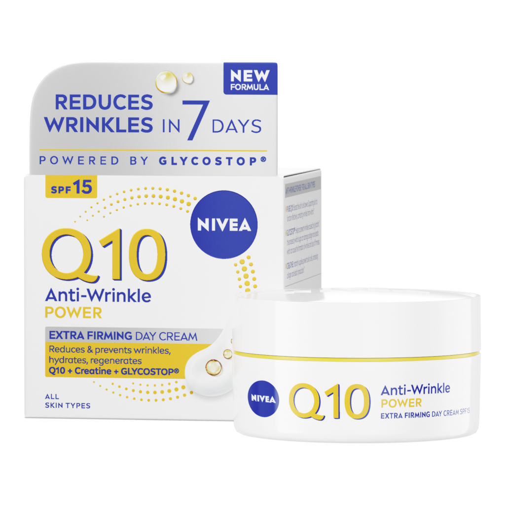 NIVEA Q10 Anti-Wrinkle Power Extra Firming DAY Cream 50ml | Co-op