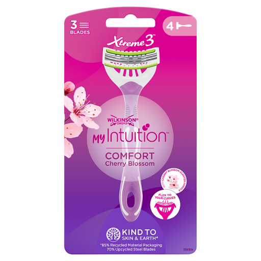 Wilkinson Sword Quattro For Women Pink & Rose Gold Razor Blades 3 6 9 Pack | UK - View #2