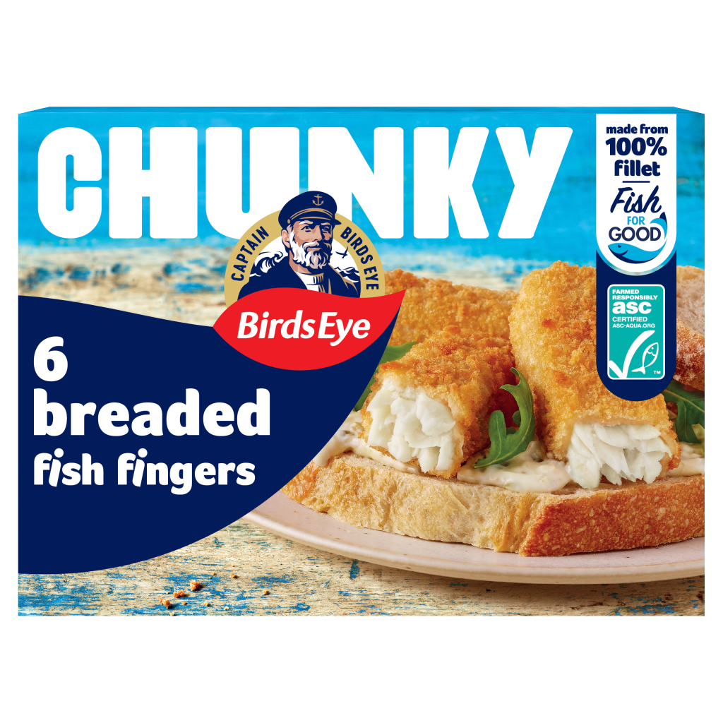 Birds Eye 6 Chunky Breaded Fish Fingers 360g | Co-op delivery