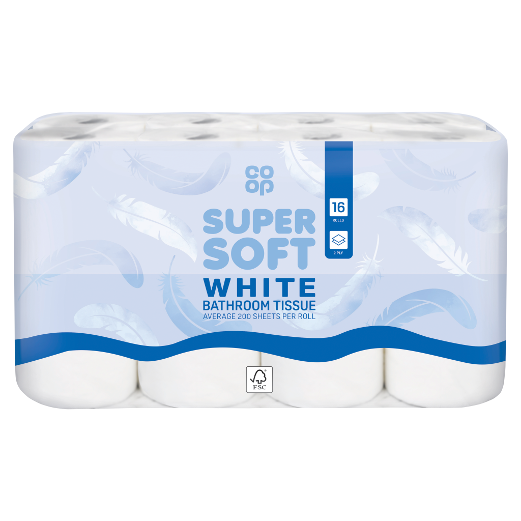 Co-op Super Soft White Bathroom Tissue 9 Rolls | Co-op Delivery
