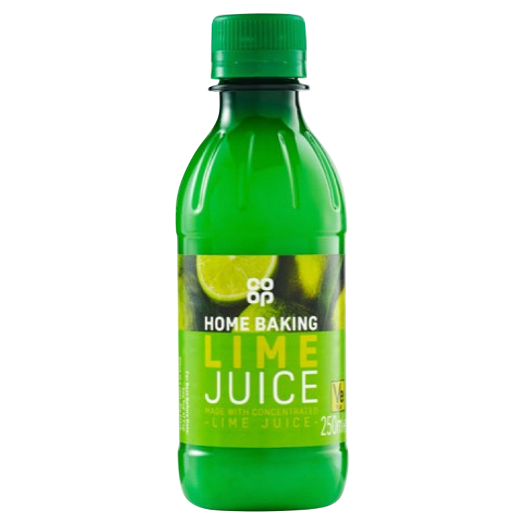 Co-op Home Baking Lime Juice 250ml Co-op delivery