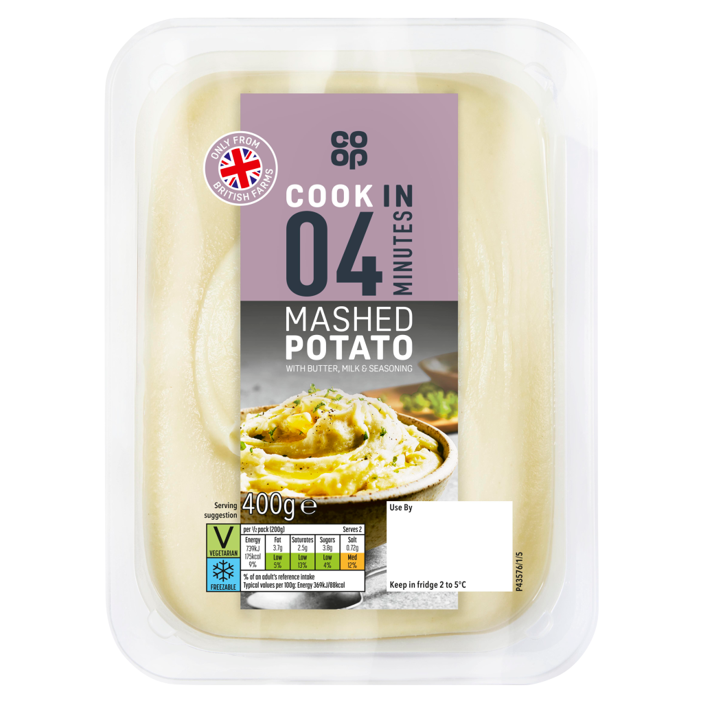 Co-op Mashed Potato 400g Co-op delivery