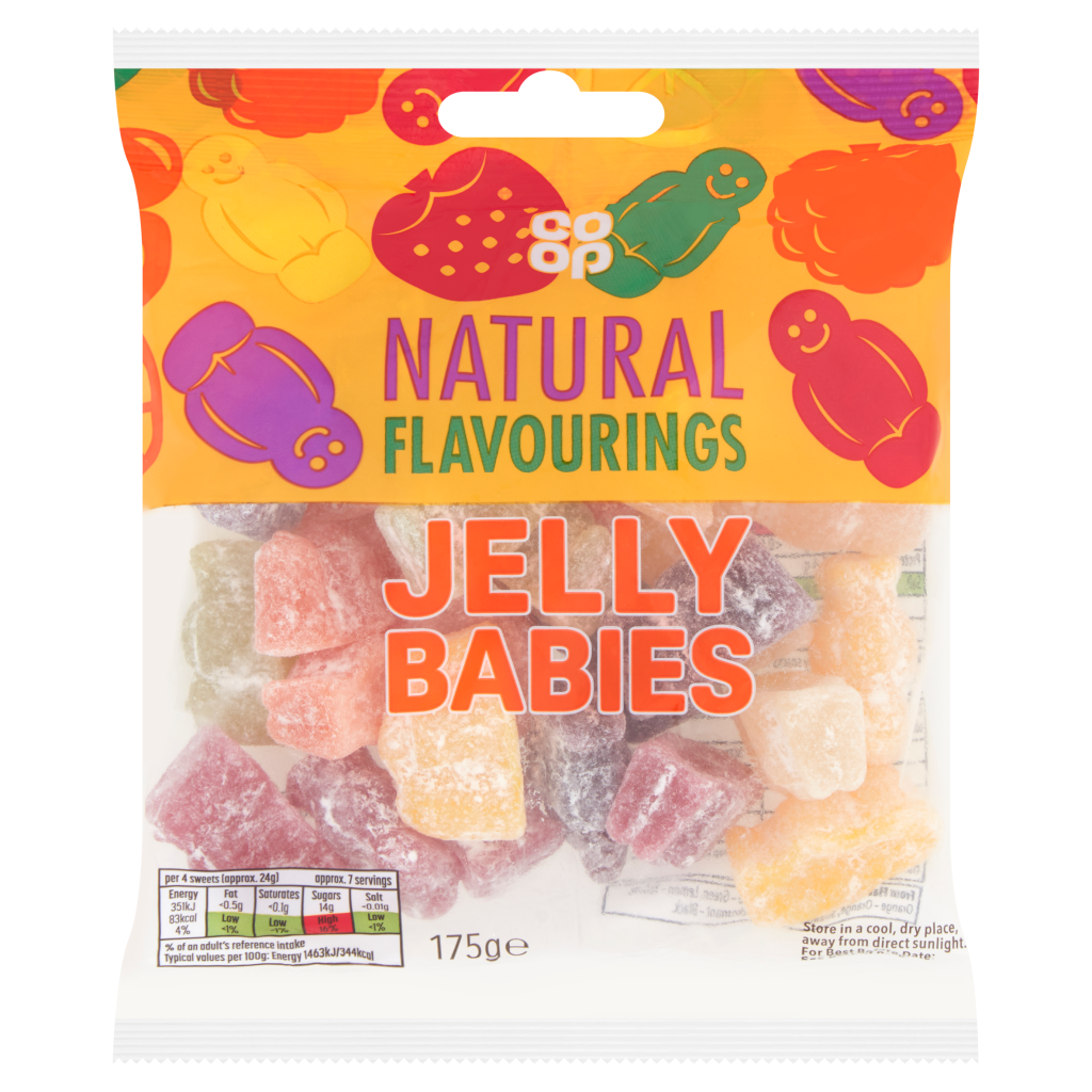 Co-op Jelly Babies 175g Co-op delivery