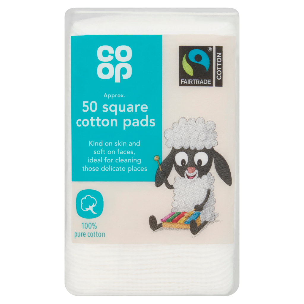 Co-op 50 Square Cotton Pads Co-op delivery