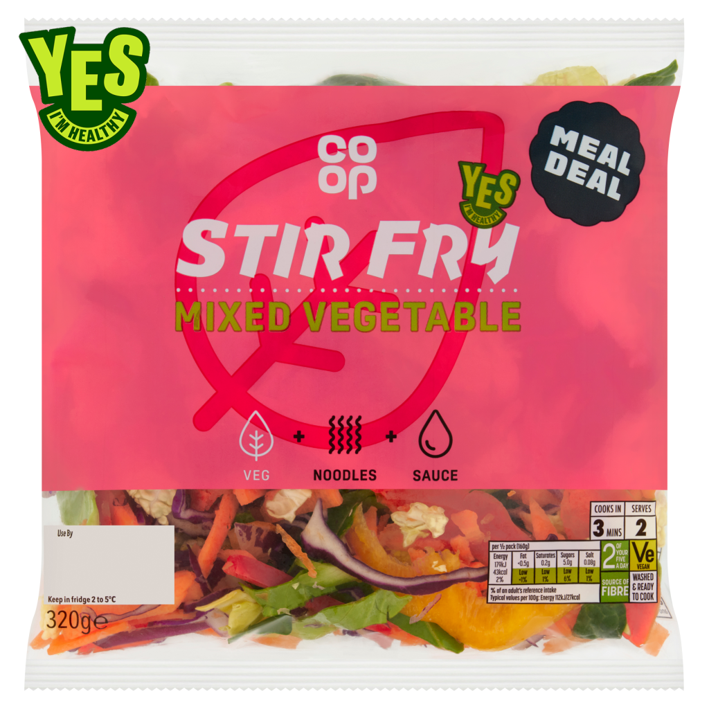 Co-op Stir Fry Mixed Vegetable 320g | Co-op delivery