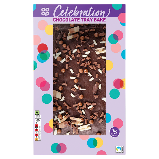 Co-op Celebration Chocolate Tray Bake Co-op delivery