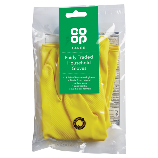 Co Op Medium Fairly Traded Household Gloves Co-op delivery