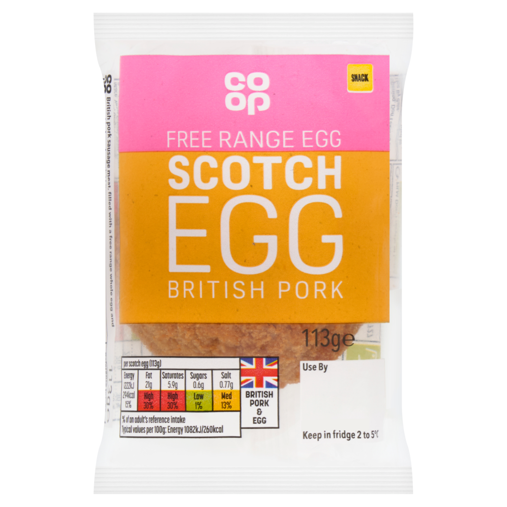 Co-op Free Range Scotch Egg 113g