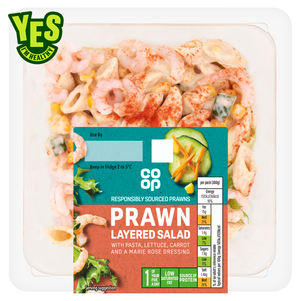 Prawn Layered Salad