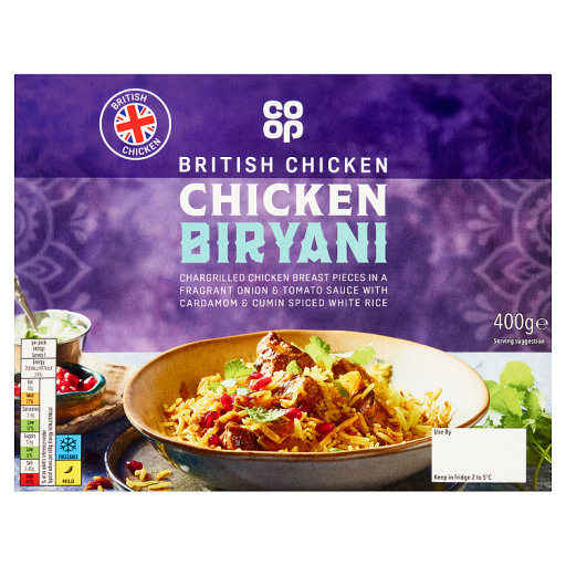 Co-op British Chicken Biryani 400g
