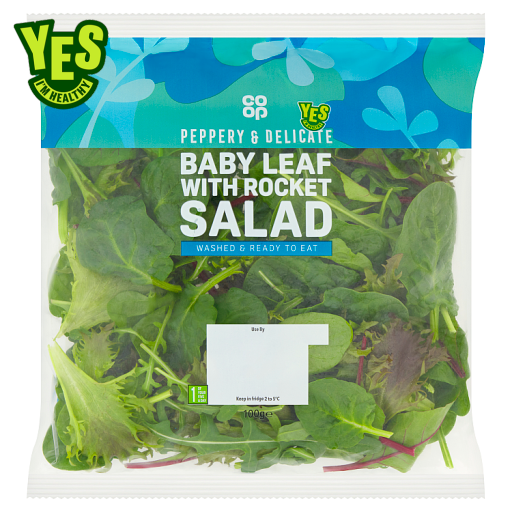 asda 100g tub of tobacco Co-op Baby Leaf with Rocket Salad 100g