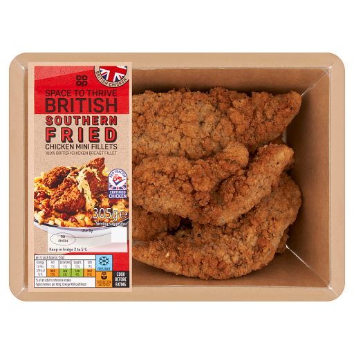 Co-op Space to Thrive British Southern Fried Chicken Thighs - Main Image