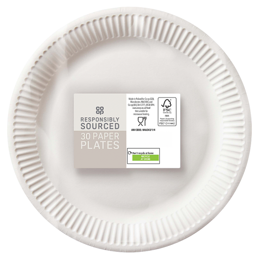 Round Paper Black Paper Plates Tesco New Tesco Pack Of Paper