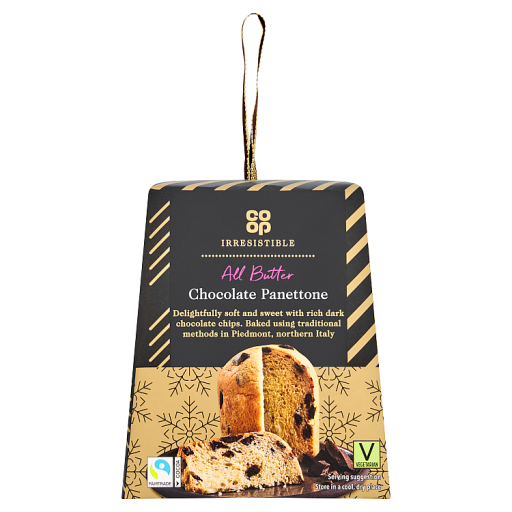 Co-op Irresistible All Butter Chocolate Panettone 100g | Co-op