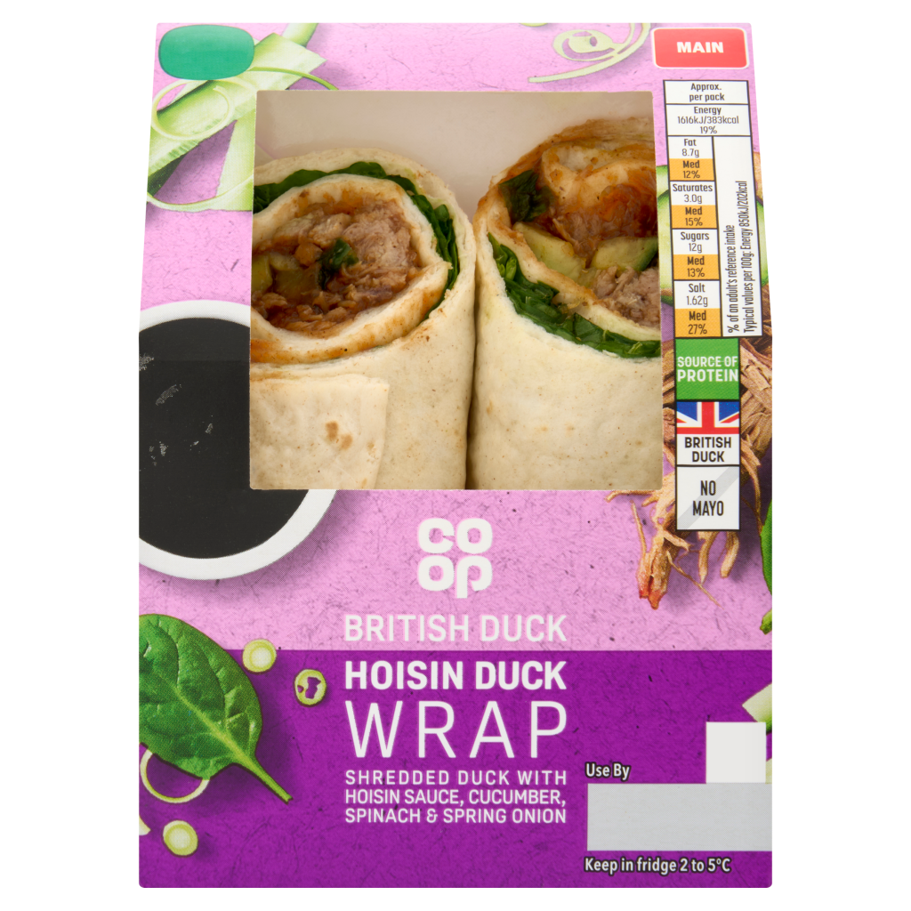 Co-op Hoisin Duck Wrap