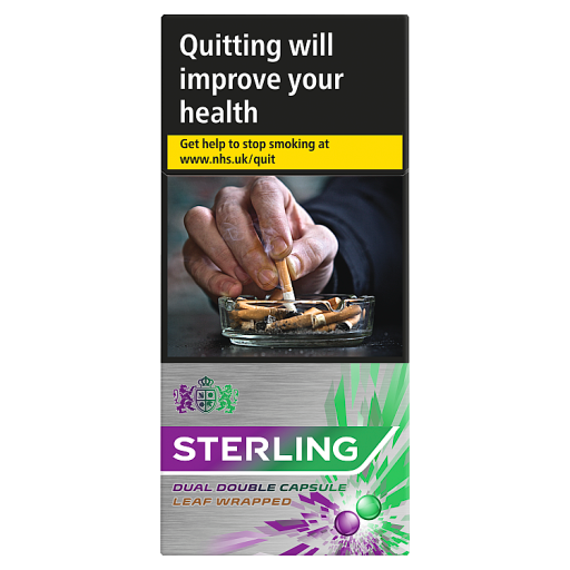 what cigarettes do co op sell Sterling Dual Capsule Leaf Wrapped 10S
