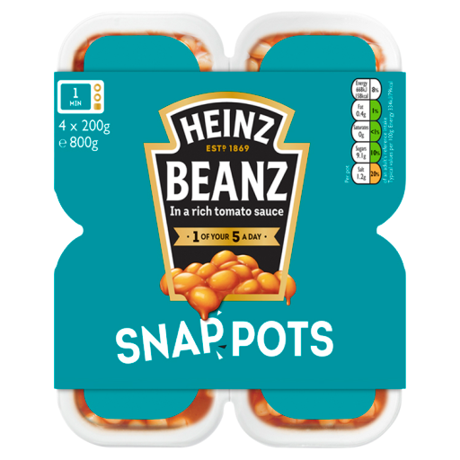 Heinz Baked Beans In Tomato Sauce 4 X 200g - Groceries - View #4