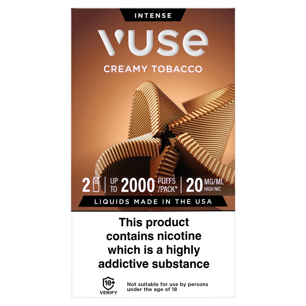 Vuse Extra Intense Flavour Pods- Creamy Tobacco 20mg