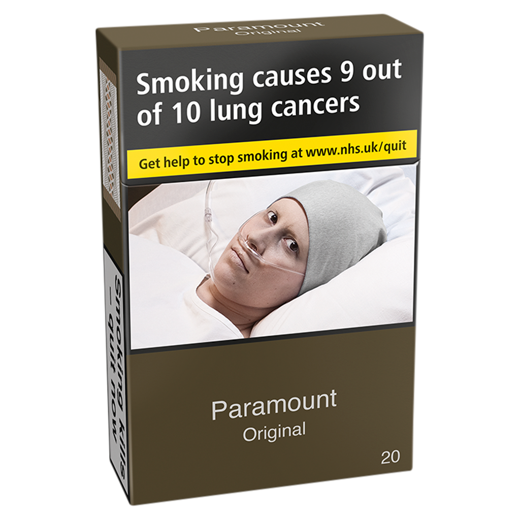 paramount superkings cigarettes Paramount 20 Original