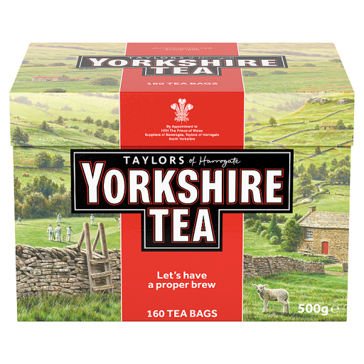 Yorkshire Tea Decaf 160 Tea Bags 500g | Co-op delivery