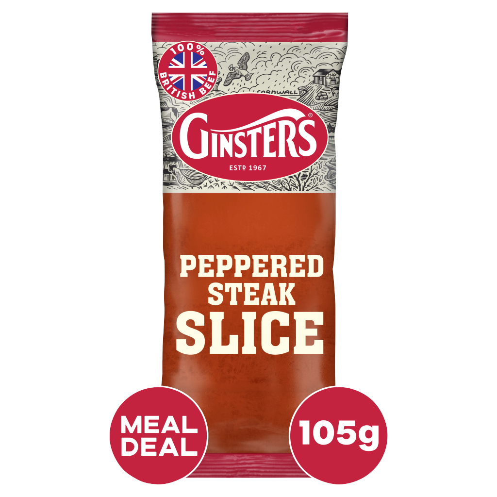 Ginsters Peppered Steak Slice 105g