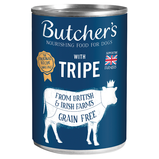 Butcher's Tripe Loaf Recipes Wet Dog Food Tins 12 x 400g Co-op