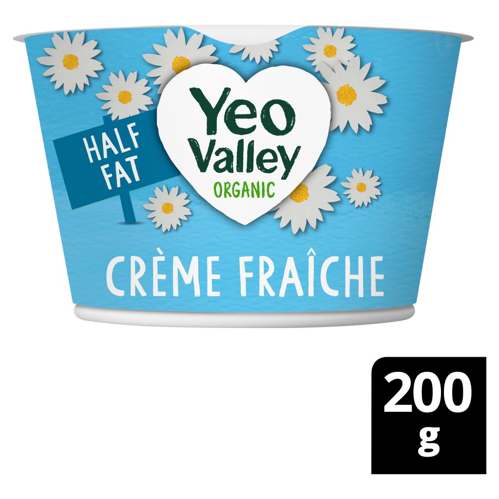 Yeo Valley Organic Half Fat Crème Fraîche 200g | Co-op delivery