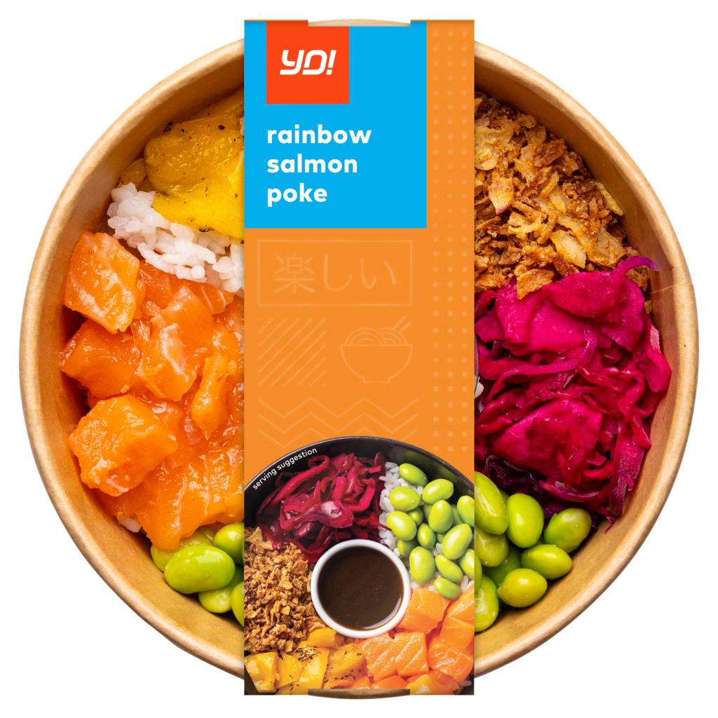Yo! Rainbow Salmon Poke 289g