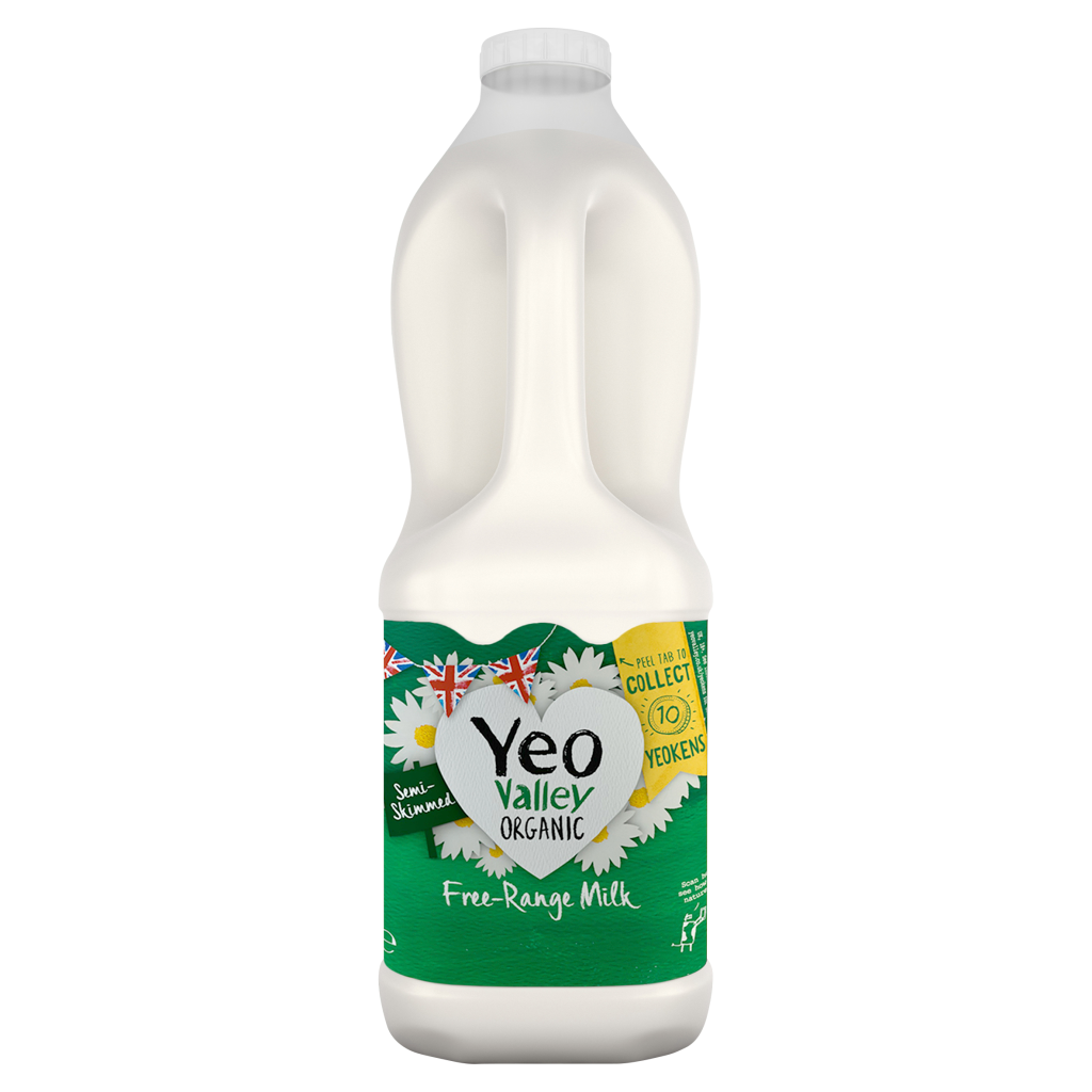 Yeo Valley Organic Semi-Skimmed Fresh Milk 2L | Co-op delivery