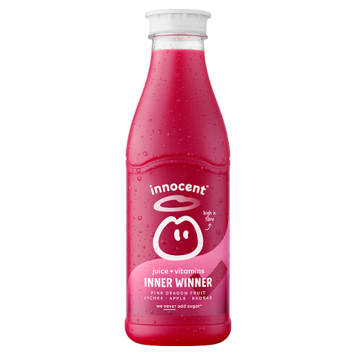 innocent Plus Berry Set Go Raspberry Cherry Juice with Vitamins 750ml