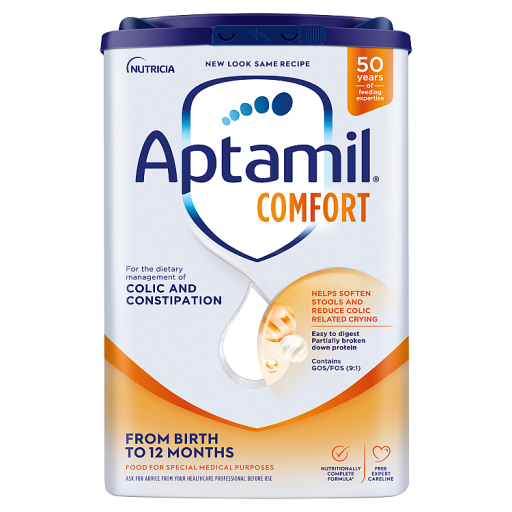 Aptamil Comfort From Birth to 12 Months 800g Co-op delivery