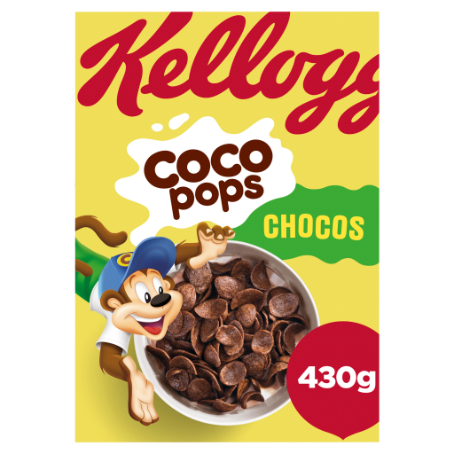 Kellogg's Coco Pops Chocos Chocolate Breakfast Cereal 430g | Co-op