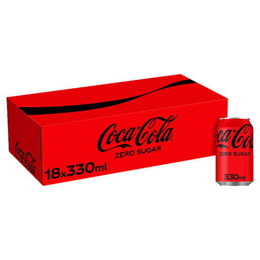 Coca-Cola Zero Sugar 8 x 330ml | Co-op delivery