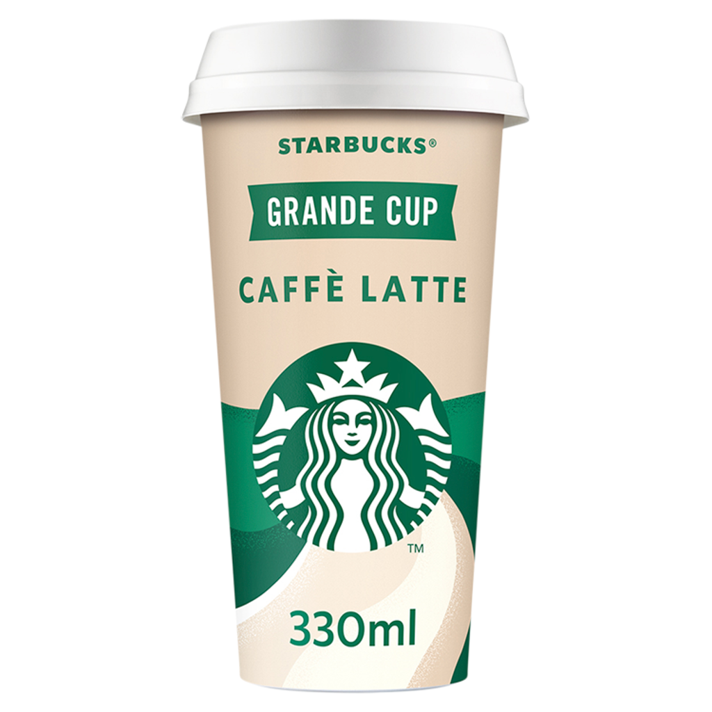 Starbucks Grande Caffe Latte Iced Coffee 330ml