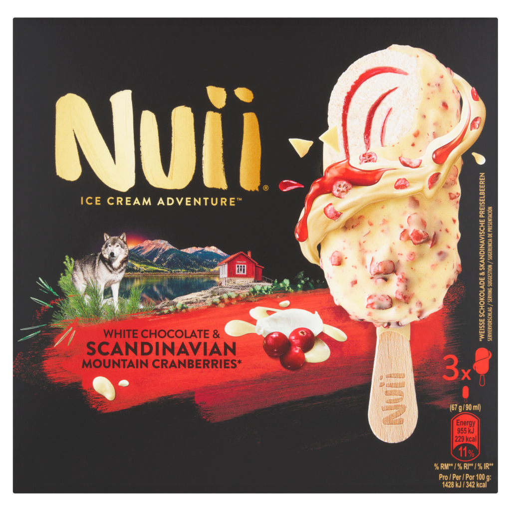 Nuii Ice Cream Adventure White Chocolate & Scandinavian Mountain