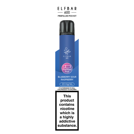 Elfbar 600 Cherry Ice Prefilled Pod Kit 20 mg/ml
