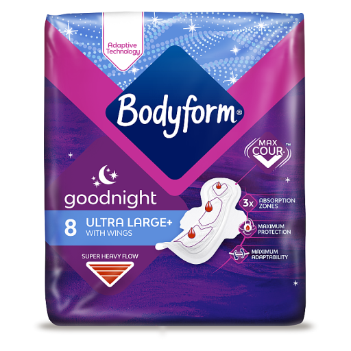 Bodyform Maxi - Value Sanitary Napkins, Cushion Soft Always Comfortable And Ultra-Absorbent (Regular, 336 Count (24 Packs Of 14 Counts - View #9