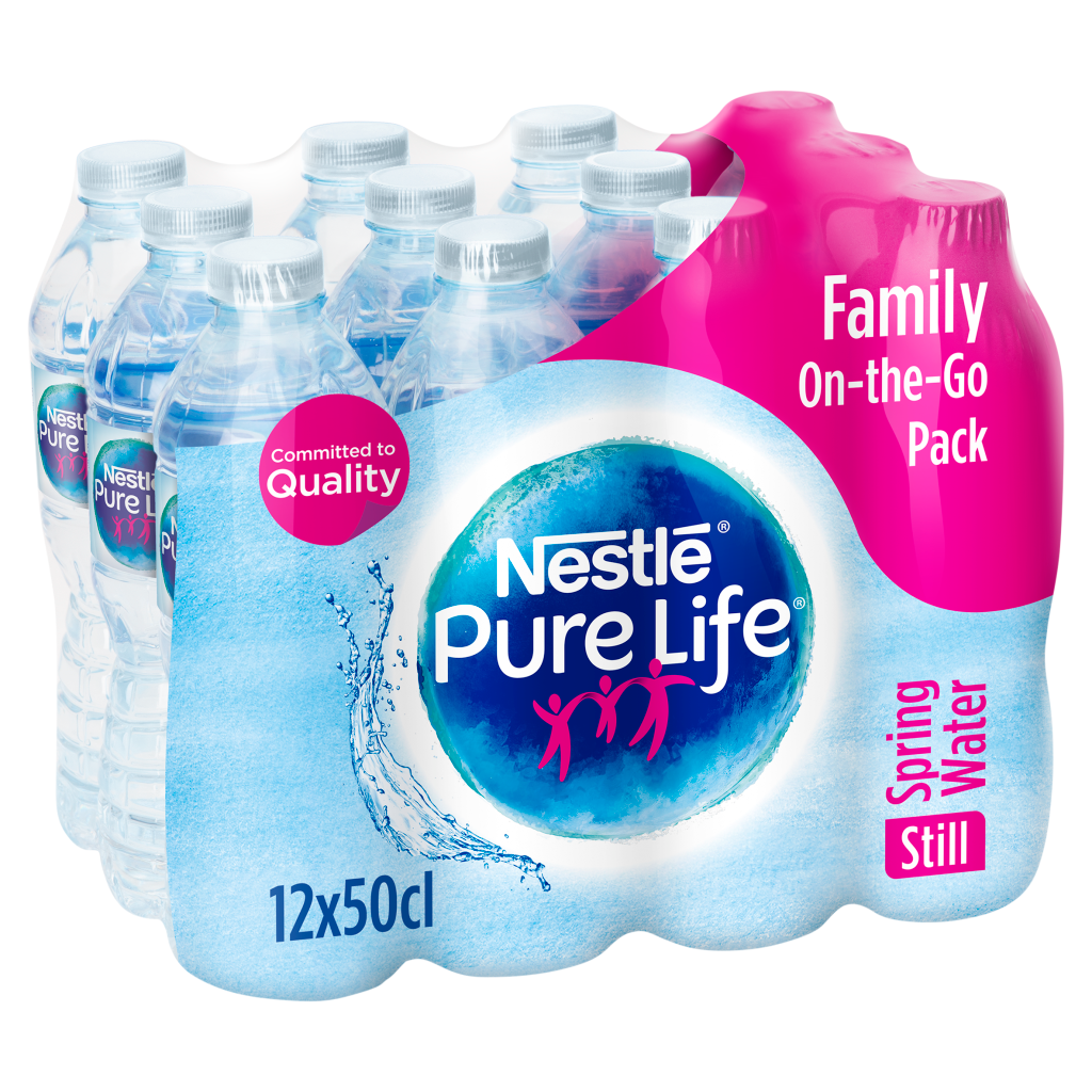 Nestle Pure Life Still Spring Water 12x500ml | Co-op delivery