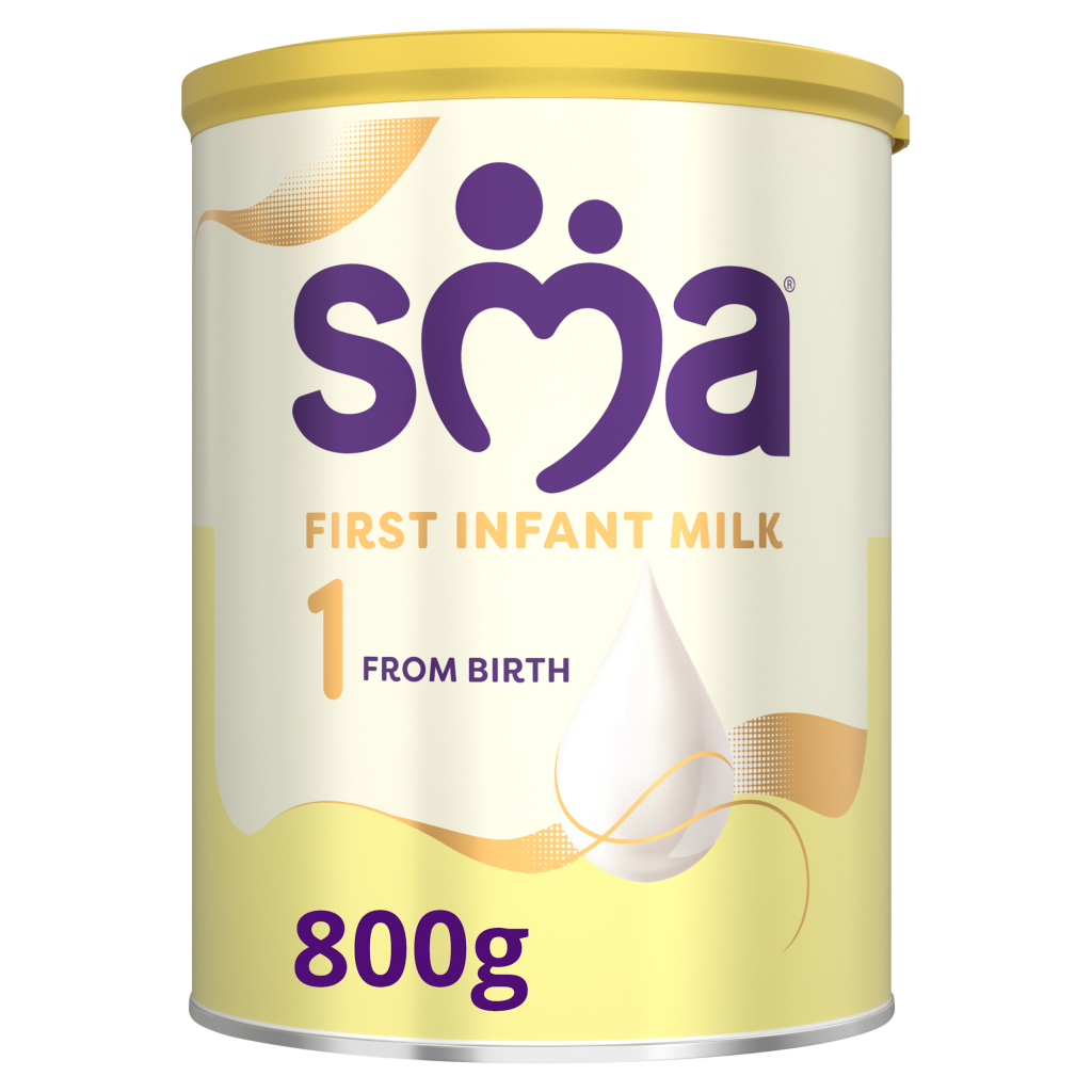 SMA® First Infant Baby Milk Powder Formula from birth 800g Co-op