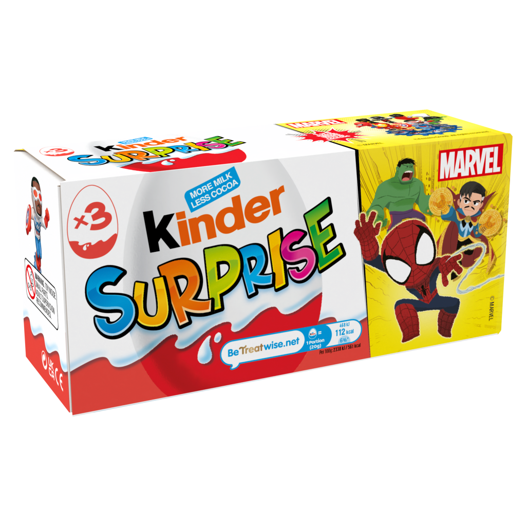 Customised Kinder Spiderman Kinder Joy Kinder Surprise Milk