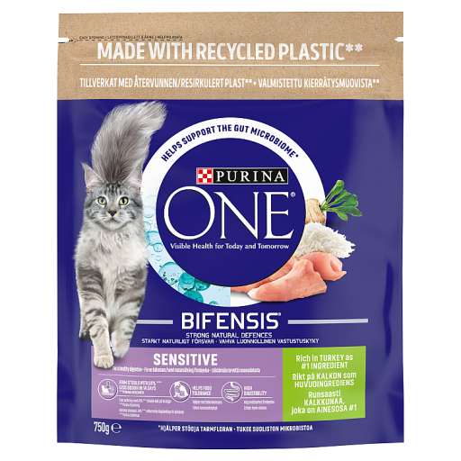 PURINA ONE Salmon Dry Cat Food 800g Co-op delivery