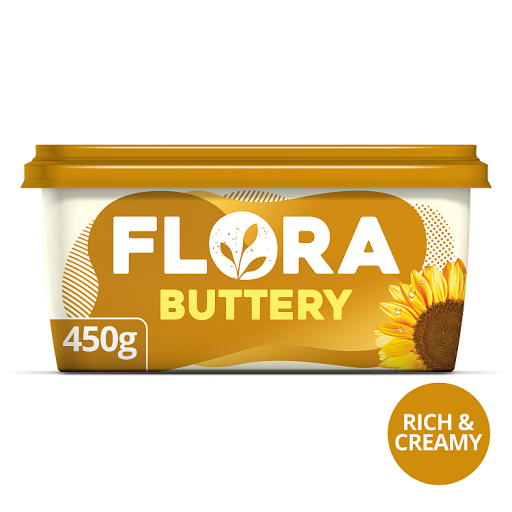 Flora Original Butter Alternative With Natural Ingredients 450g
