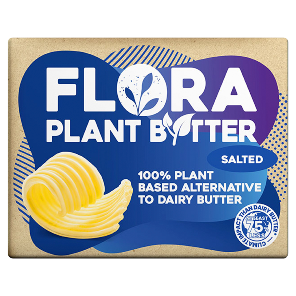 from Sweden＊FLORA＊Butter case・* Flora Plant B+tter Spreadable Paper Pack