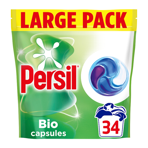 Persil Bio 4 in 1 fast-dissolving laundry capsules, 34 washes | Co