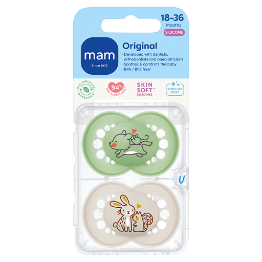 MAM Original Silicone 18-36 Months Co-op delivery